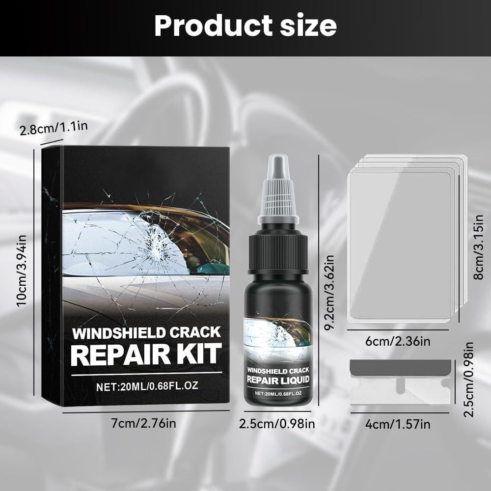 Kit de Reparación de Grietas en Parabrisas Crymoy 20ml