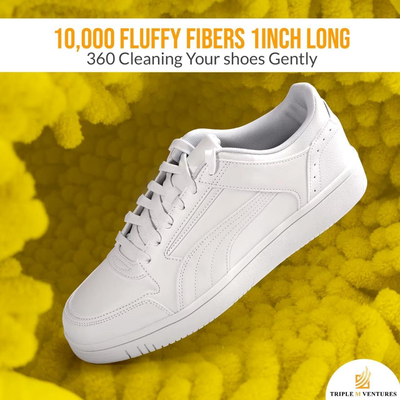 Bolsa de Lavado de Zapatos Doble Triple M Amarilla 30.48x38.1cm