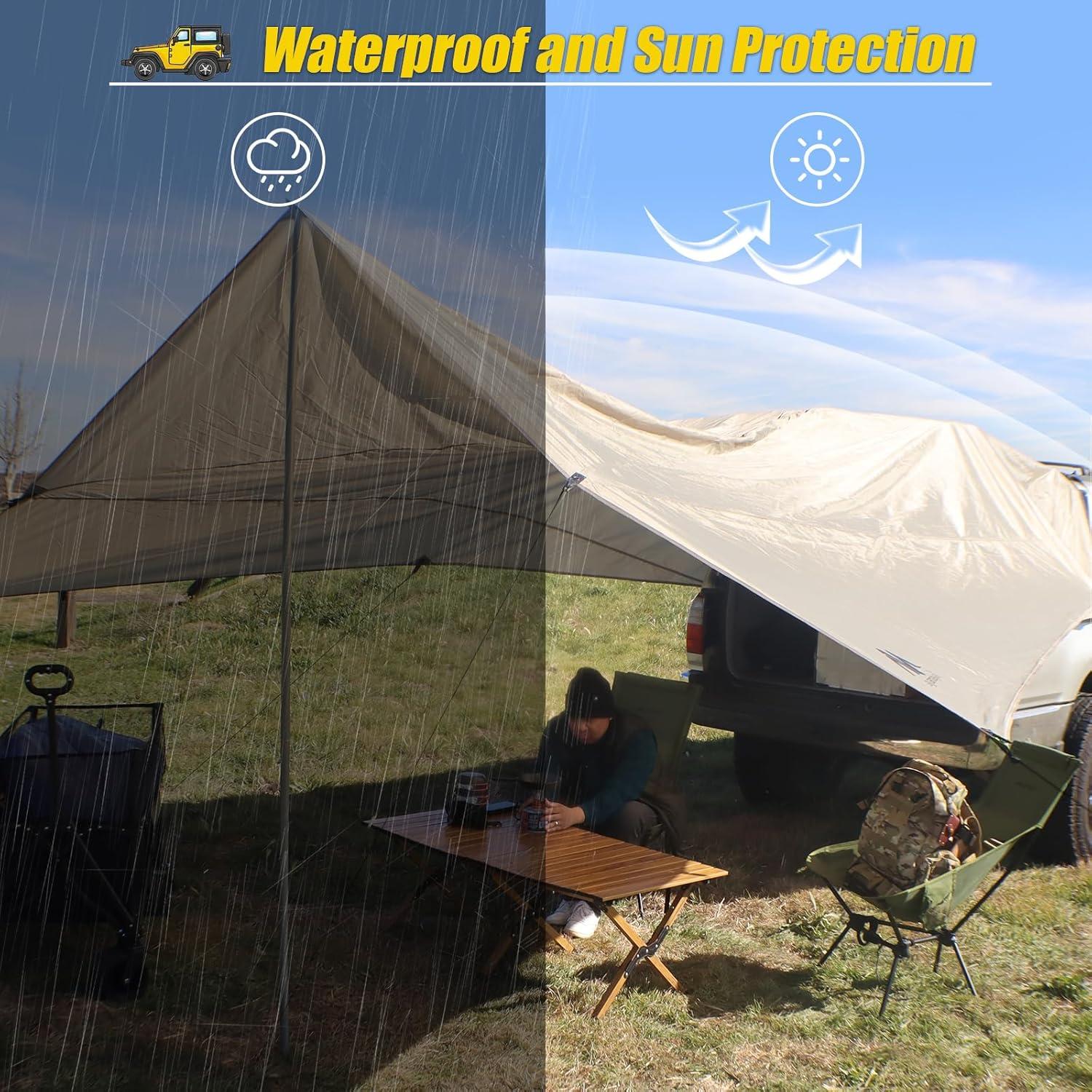 Toldo AYAMAYA para Automóviles 4,27 x 4,88 m Impermeable