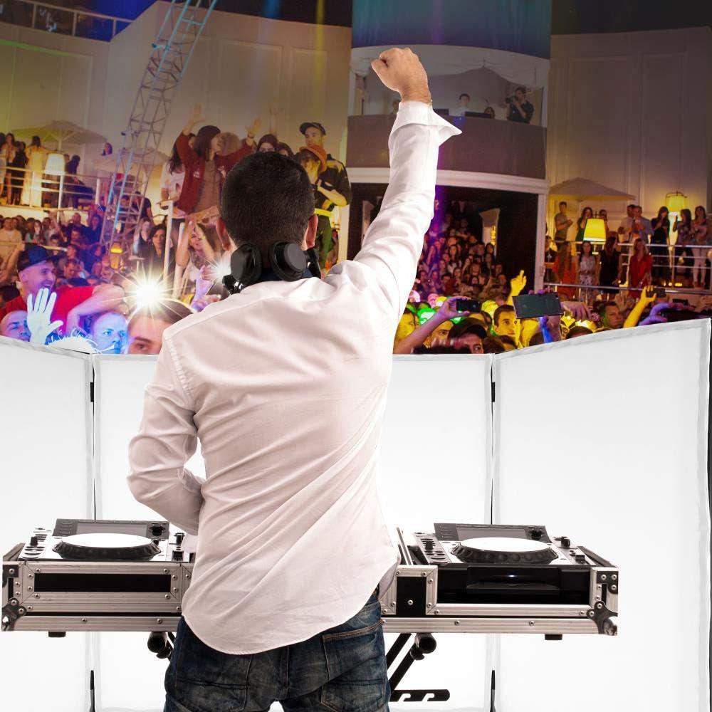 Pantalla de Cubierta Pyle PDJFAC12 para Cabina DJ 121.9x61.5cm