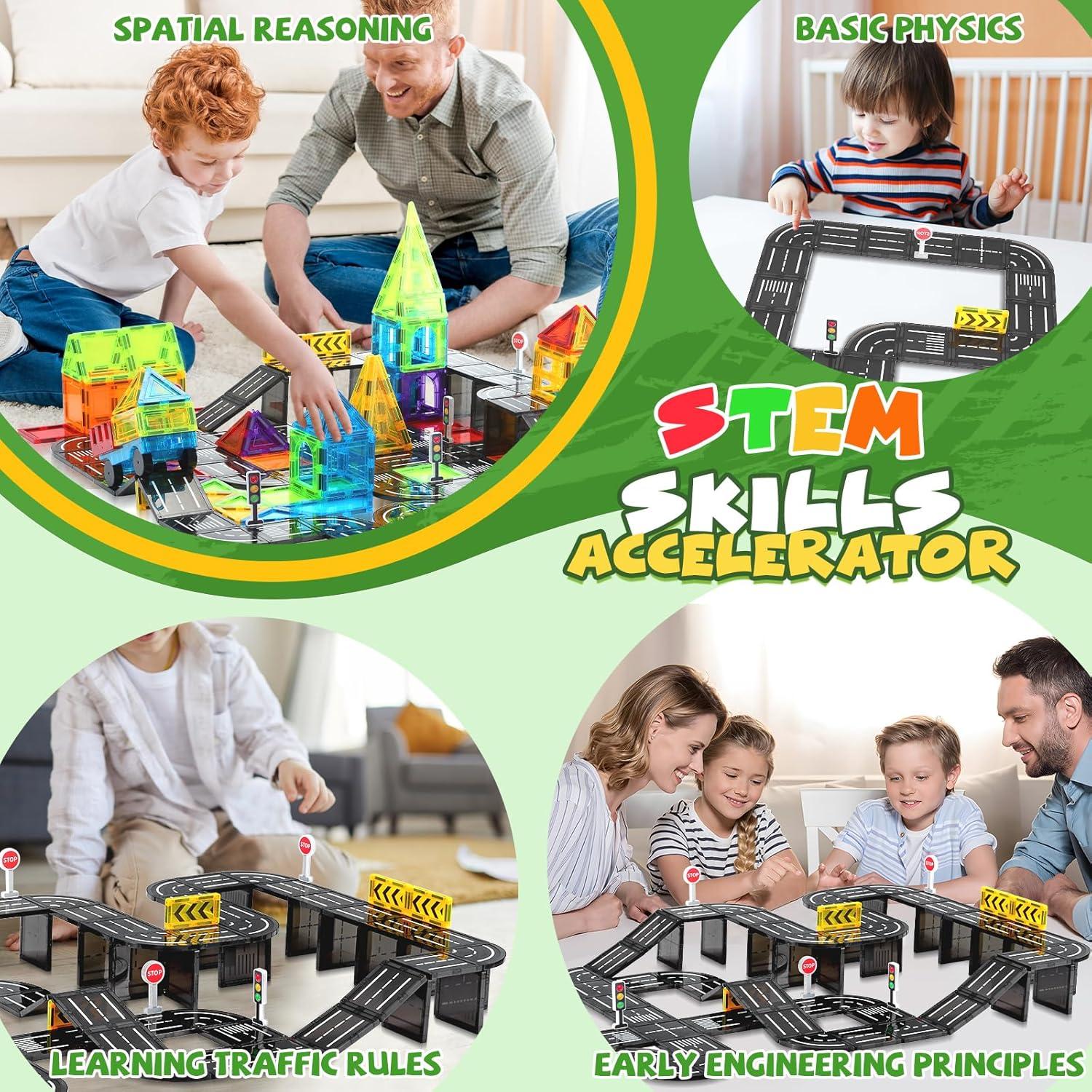 Conjunto de Azulejos Magnéticos W WISE BLOCK 24 Piezas