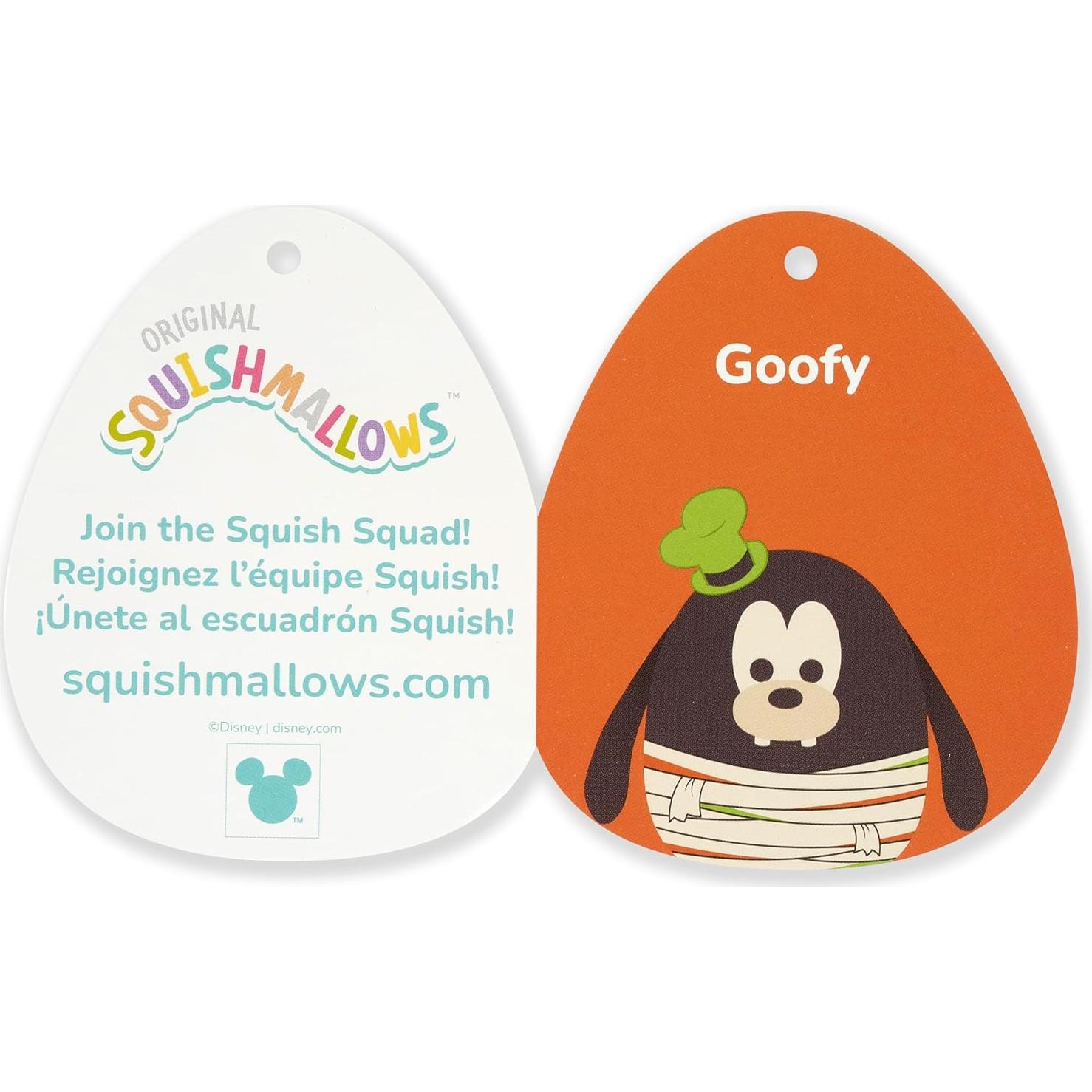 Peluche Squishmallows Disney Mummy Goofy 30cm - Jazwares