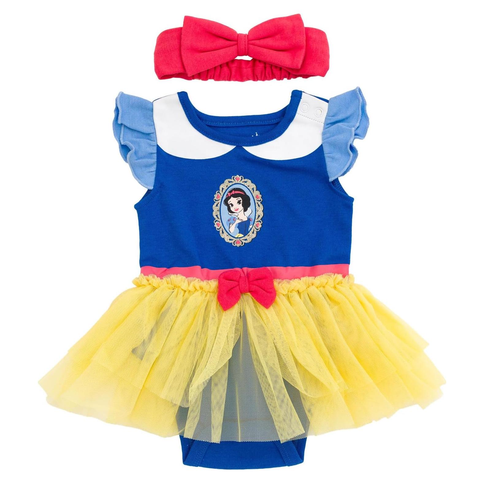 Disfraz bodysuit Disney Princesa con diadema 0-24 meses