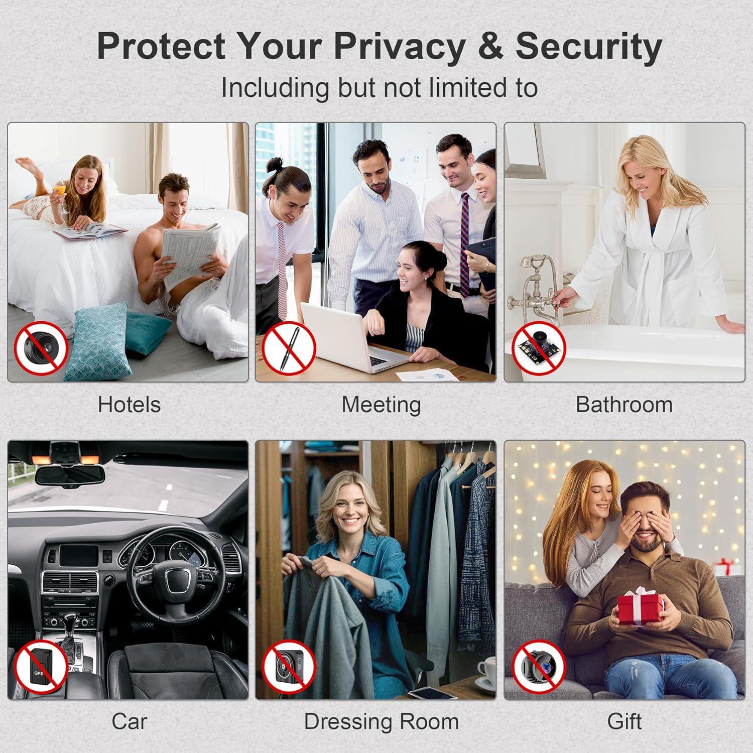 Detector de Dispositivos Ocultos Shenzhen Guangrun - Seguridad Personal