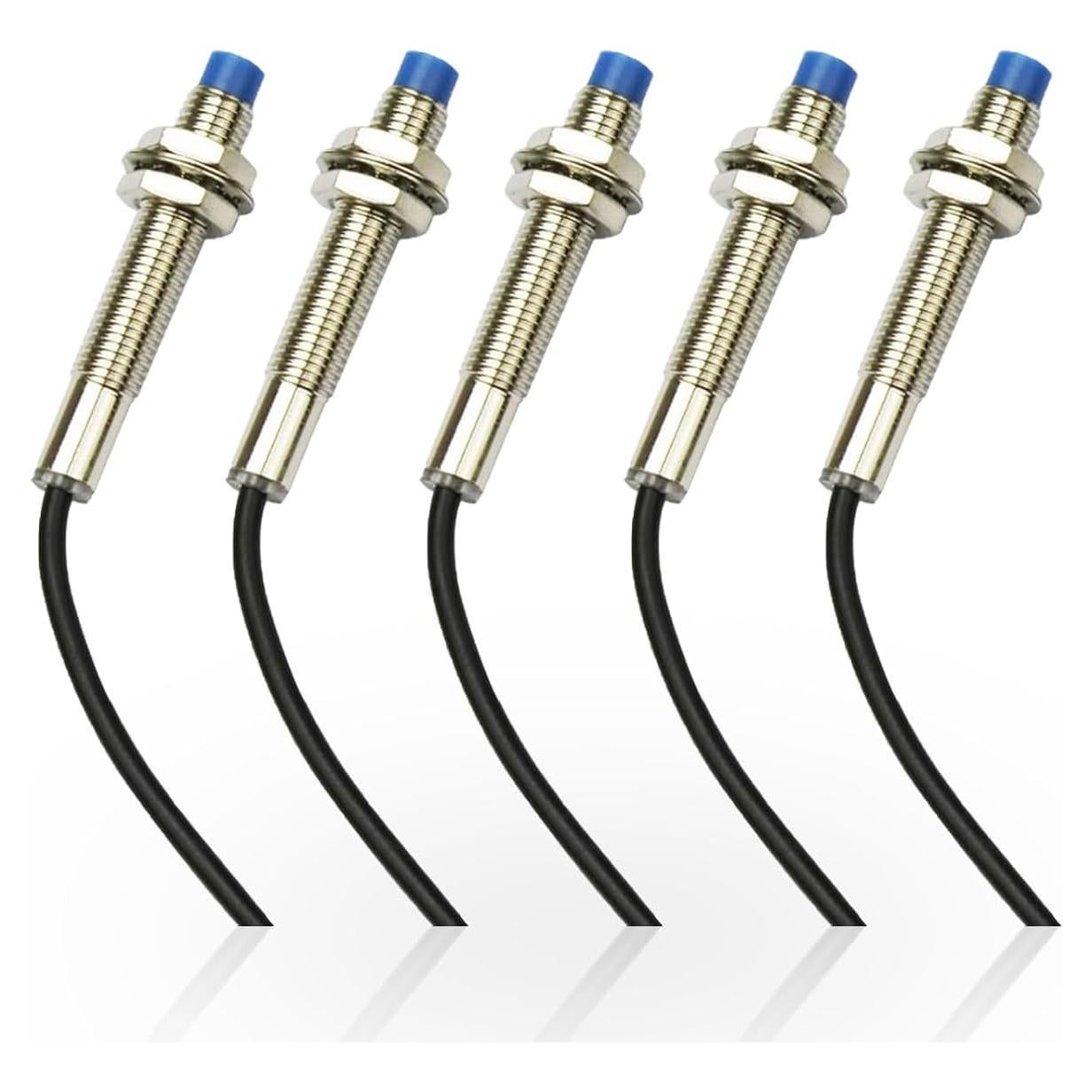 5 Pcs Interruptor Sensor Proximidad Inductivo NPN M8 2mm DC6-36V