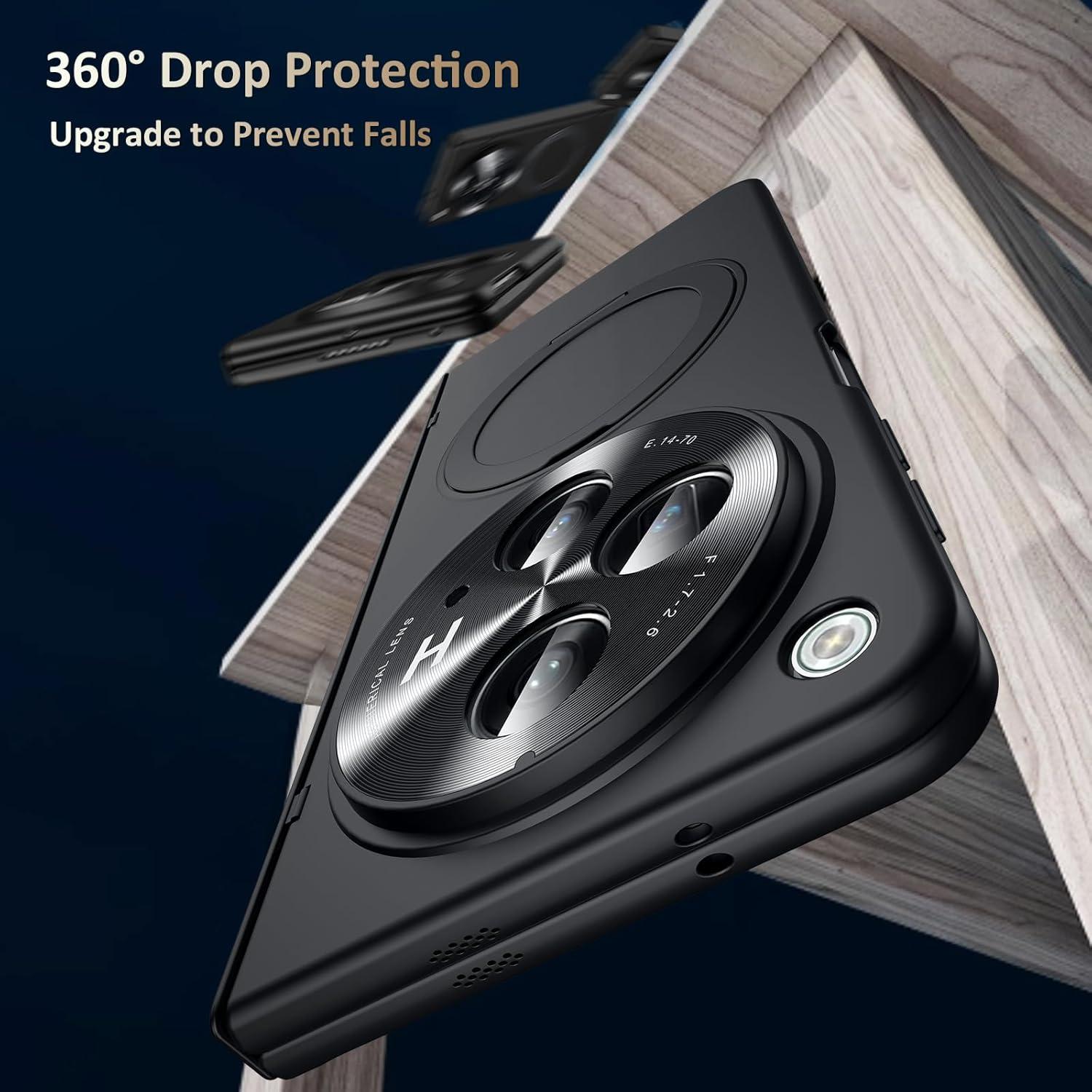 Funda OnePlus Open con Soporte Magnético 360° y Protector