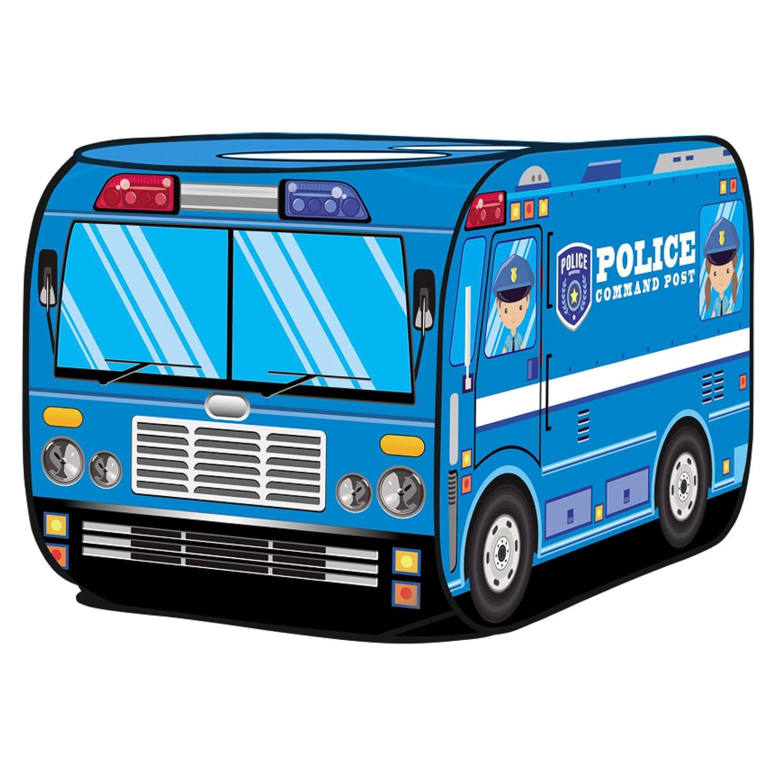 Tienda de Juego Kiddie Play Coche de Policía 114 cm