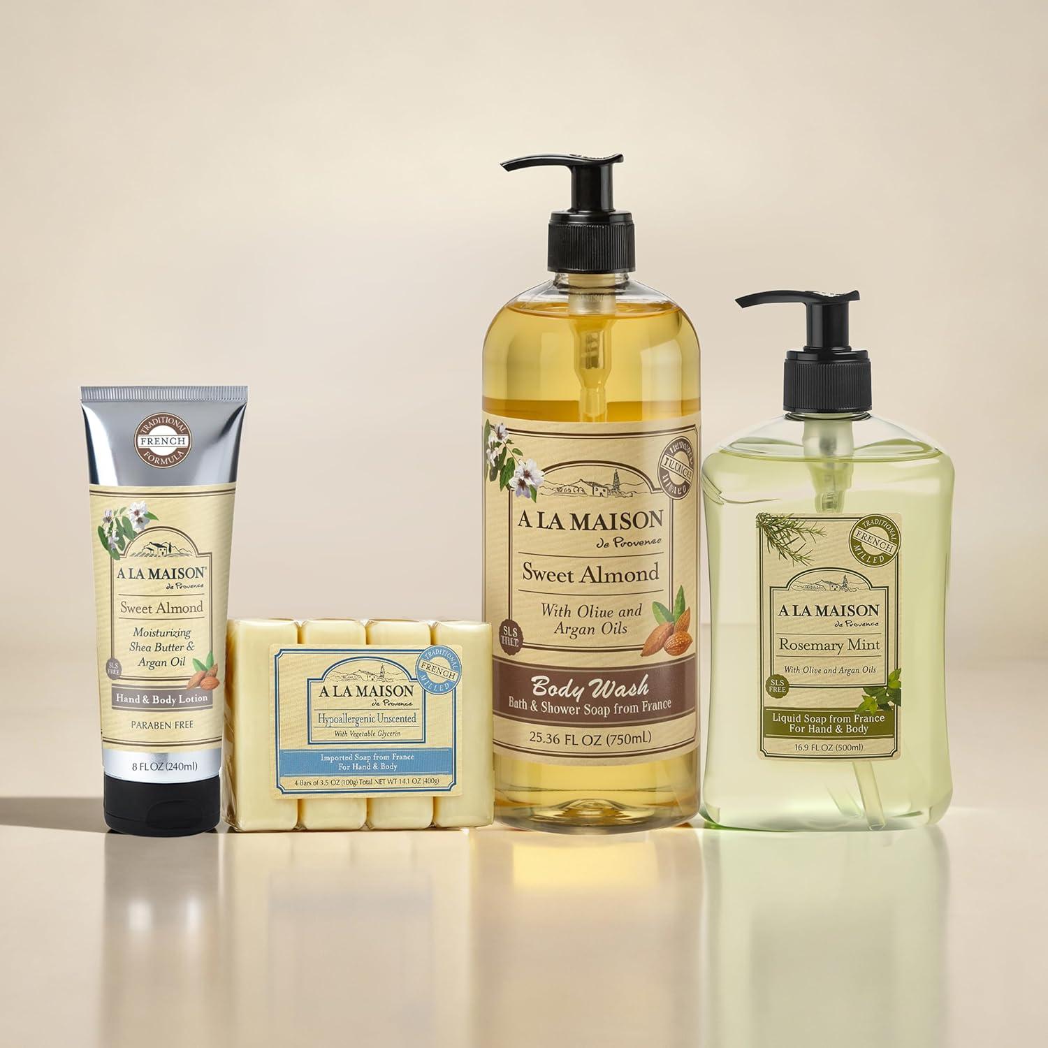 Jabón Líquido para Manos A LA MAISON Almendra 500 ml x3