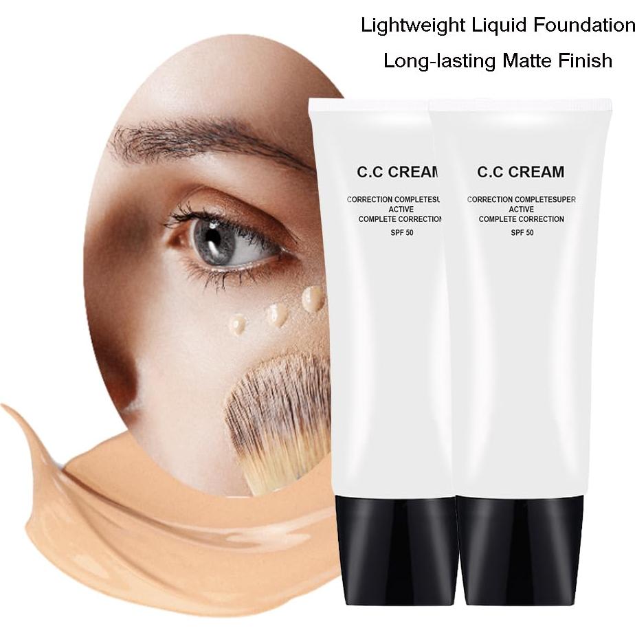 Crema CC Correctora JIMYAUQIN Marfil 30ml SPF 50 Piel Madura
