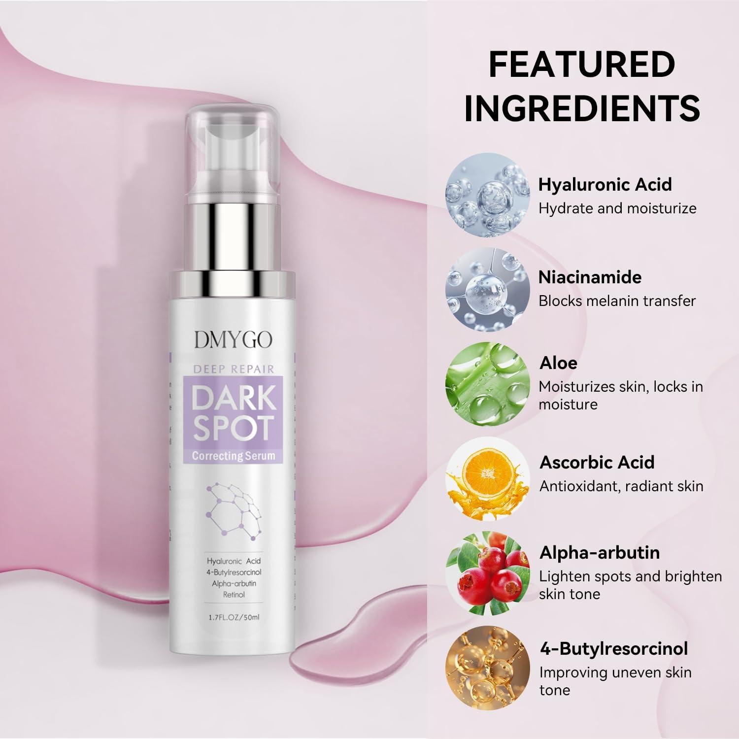 Removedor de Manchas Oscuras DMYGO 50 ml con Vitamina C