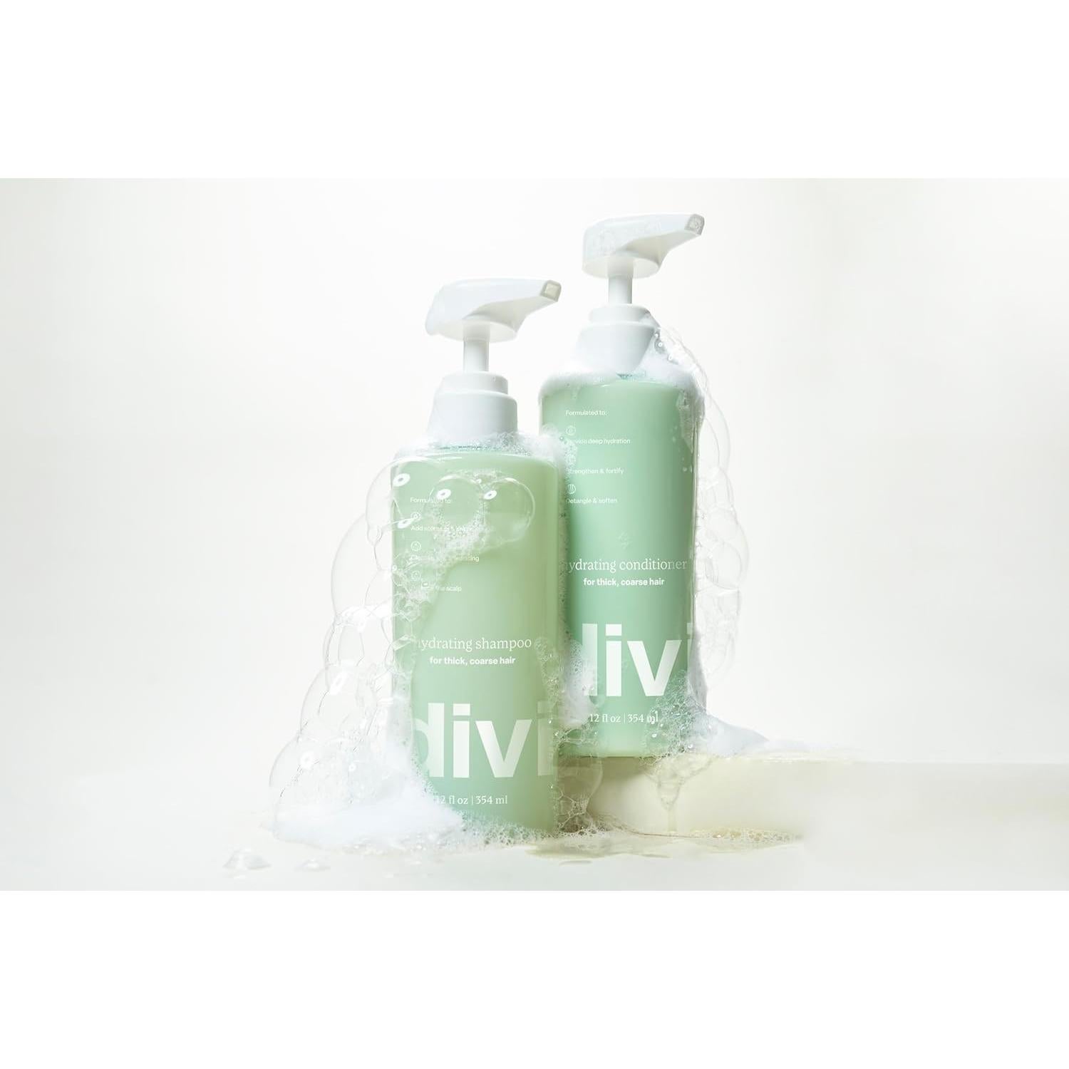 Dúo Champú y Acondicionador Hidratante Divi 2 x 354 ml