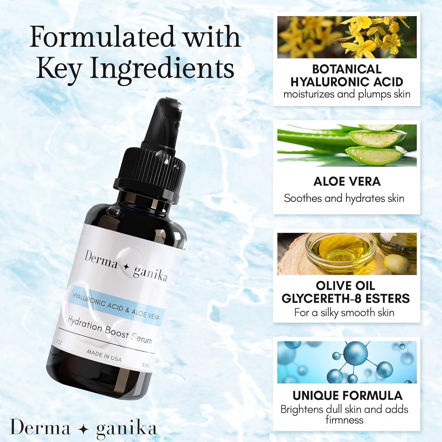 Suero Hidratante Ácido Hialurónico Derma Ganika 30 ml