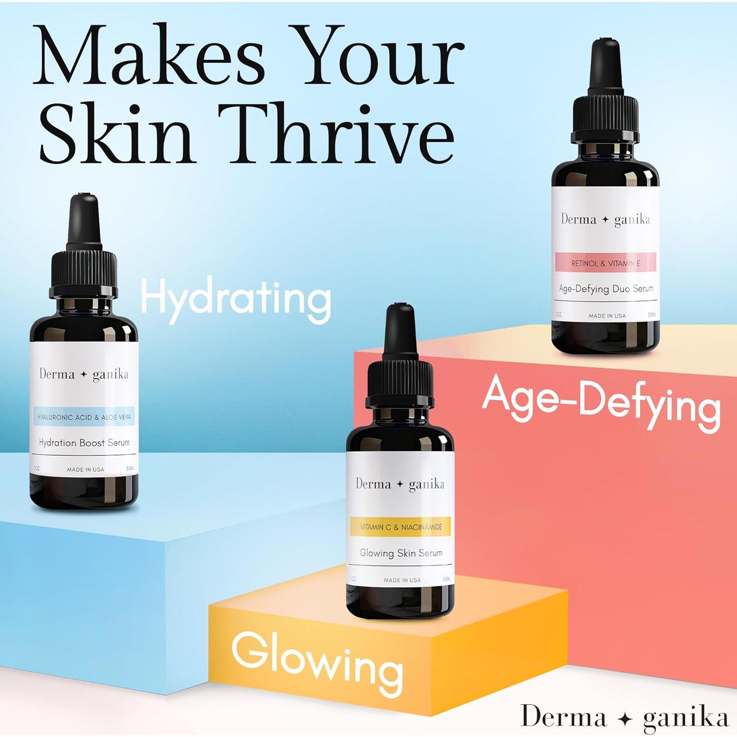 Suero Hidratante Ácido Hialurónico Derma Ganika 30 ml