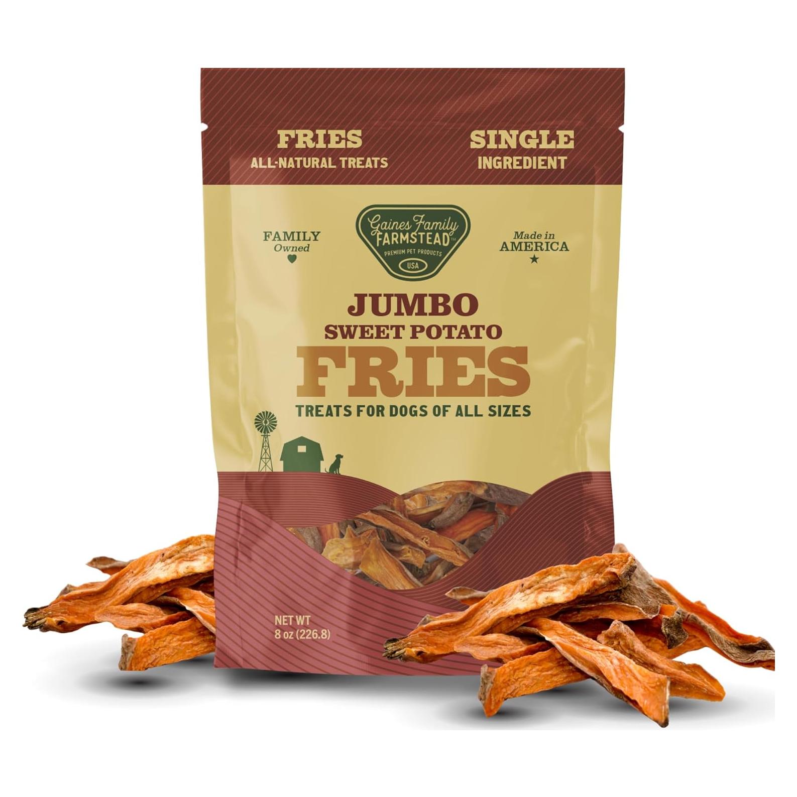 Golosinas para Perros de Batata Jumbo Gaines 227g - Sin Granos
