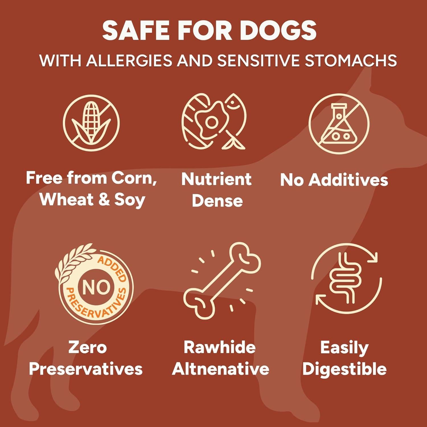 Golosinas para Perros de Batata Jumbo Gaines 227g - Sin Granos