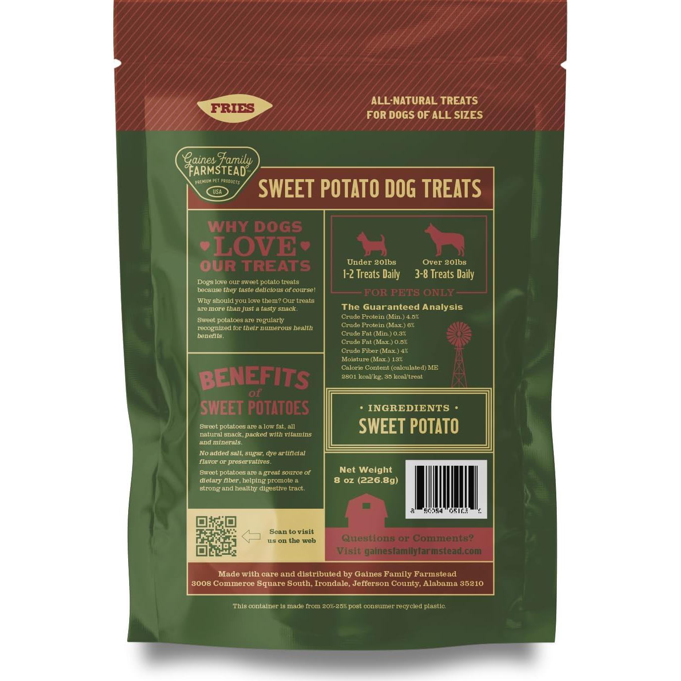 Golosinas para Perros de Batata Jumbo Gaines 227g - Sin Granos