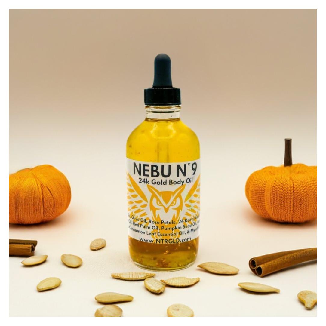 Aceite Corporal NEBU N°9 24k 60ml Rejuvenecedor Piel