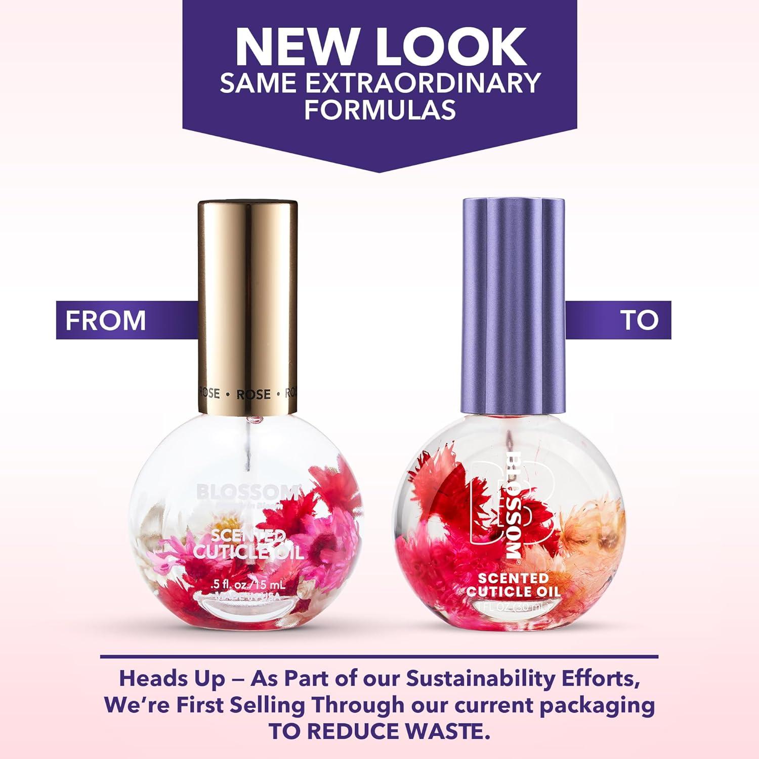 Aceite de Cutícula Blossom Aromatizado 21.26ml - Set de 3