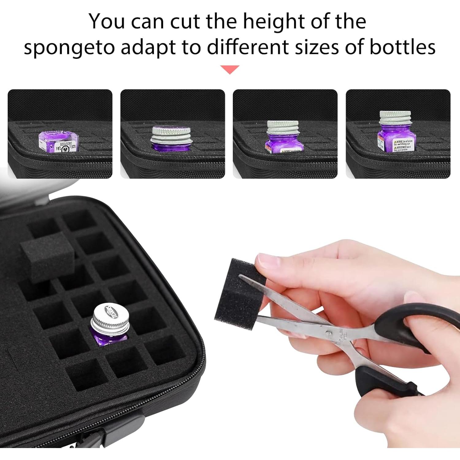 Estuche de Almacenamiento ZORETCO para 60 Botellas de Pintura