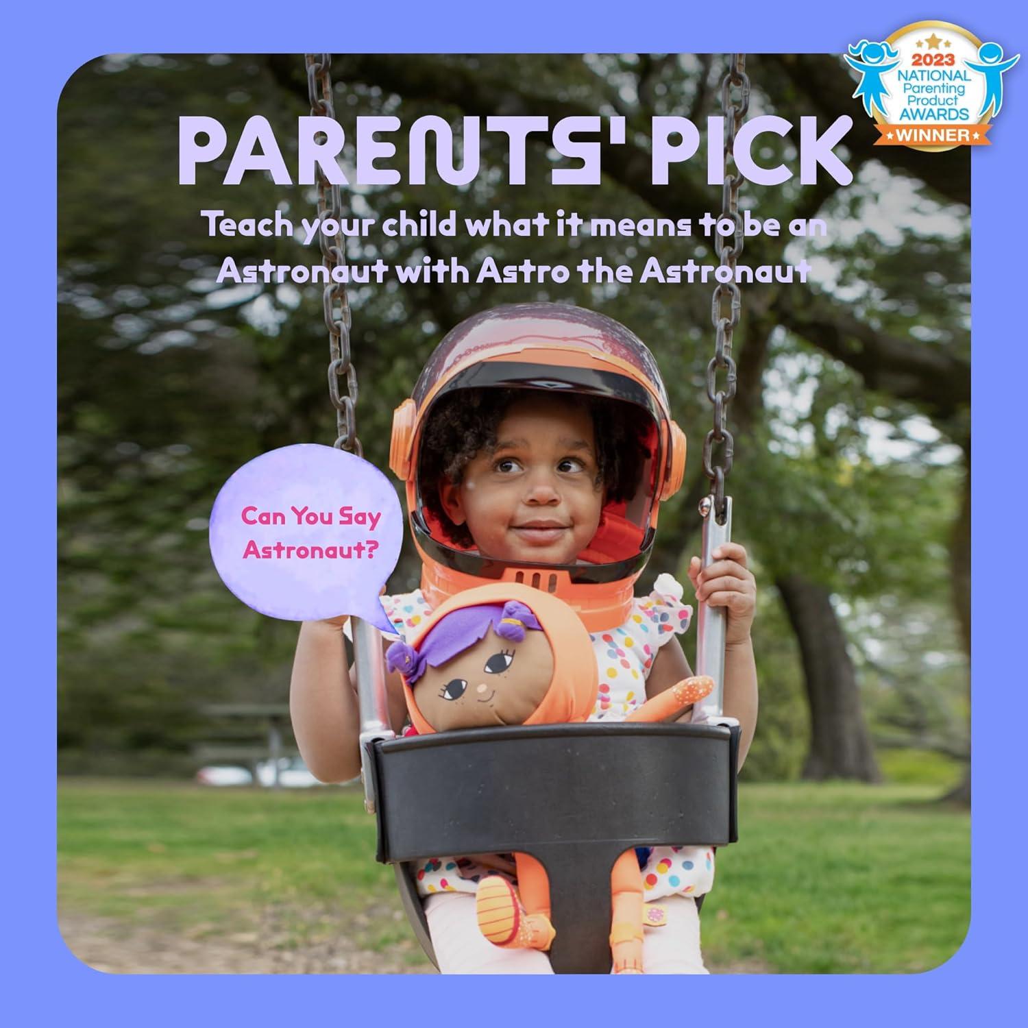 Muñeca de Peluche Astronauta STEM Vera - 38 cm para Niñas