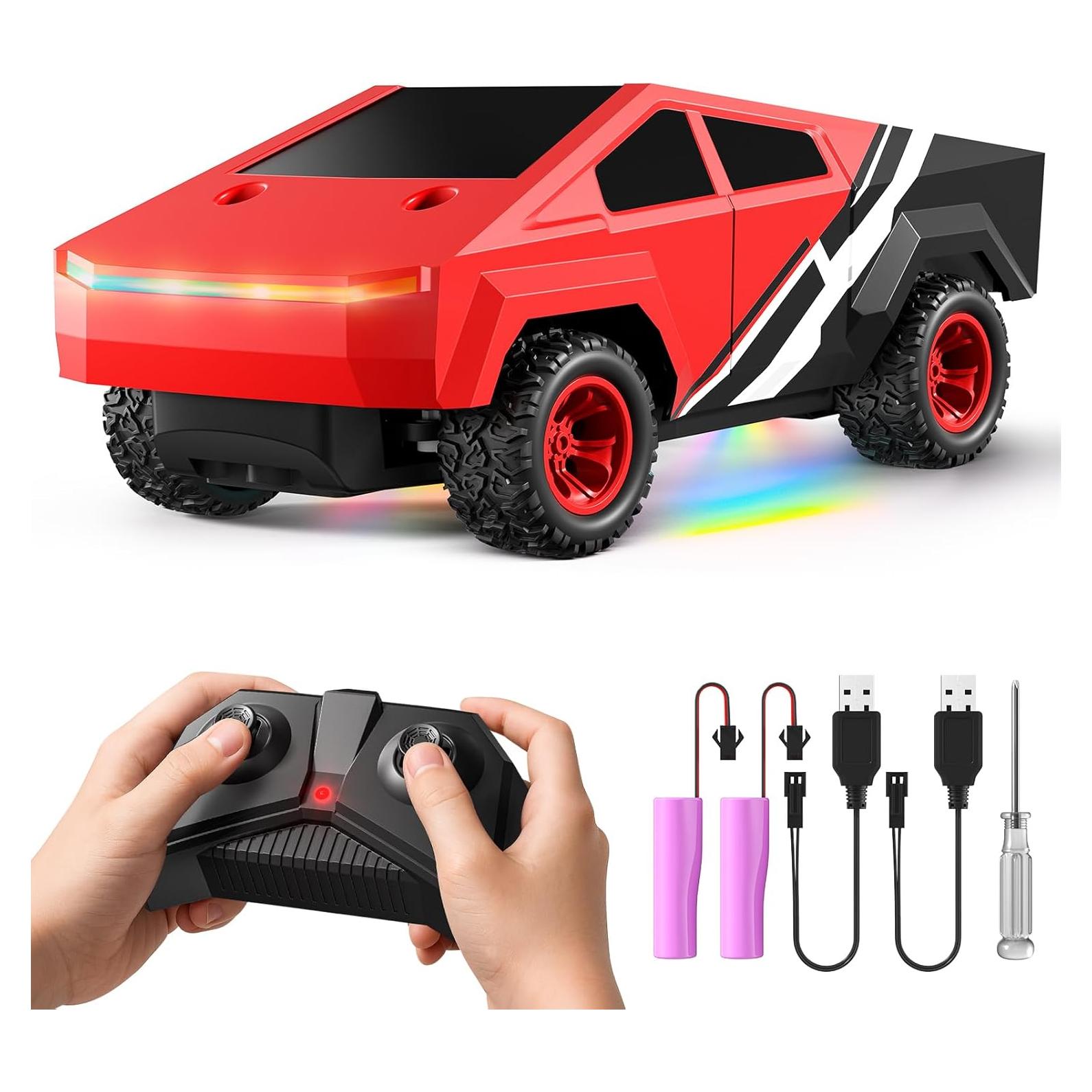 Coche de Control Remoto Hometall 2423R 1/24 Todo Terreno Rojo