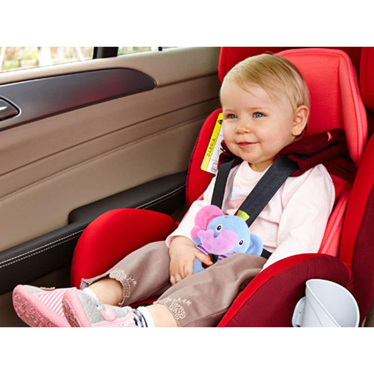 Sonajero de Elefante de Peluche RIY para Bebés - 18x10 cm