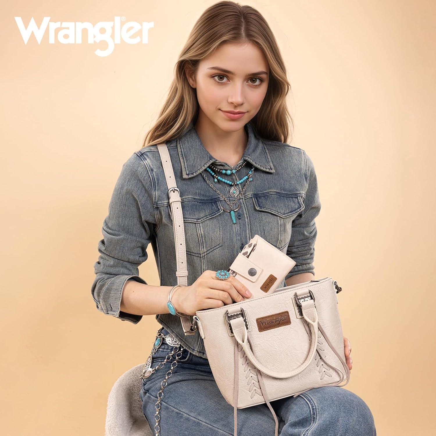 Cartera Bifold Montana West con Bloqueo RFID Leopardo