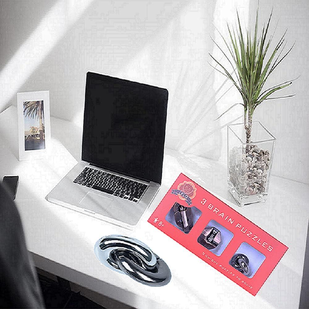 Rompecabezas de Sopa de Letras Long Fa Rojo 3 Sets IQ