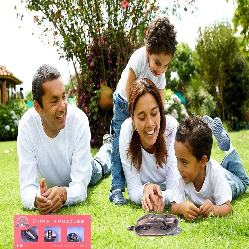 Rompecabezas de Sopa de Letras Long Fa Rojo 3 Sets IQ