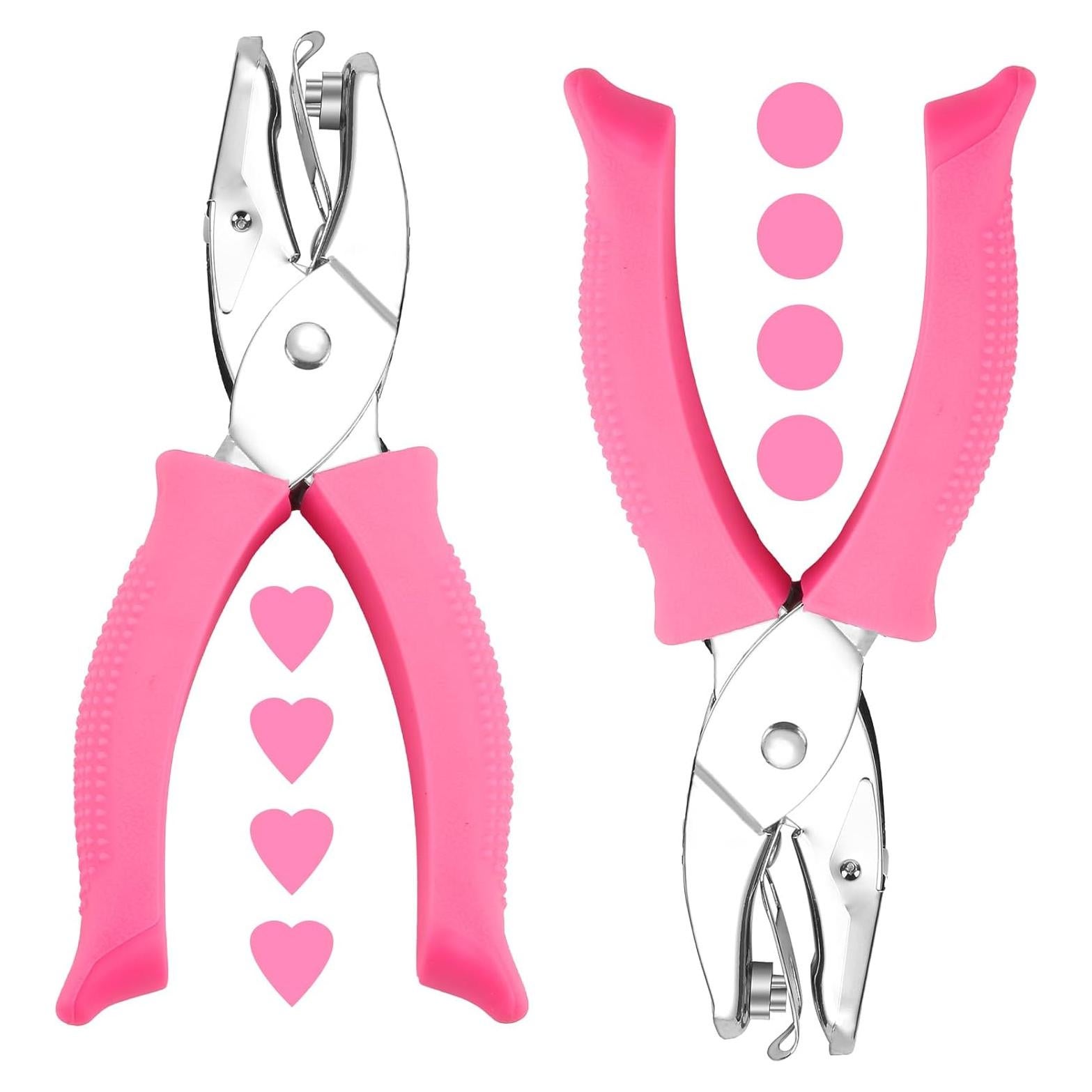 Kit de Perforadoras MAPVOLUT 2 Paquetes Corazón y Redonda