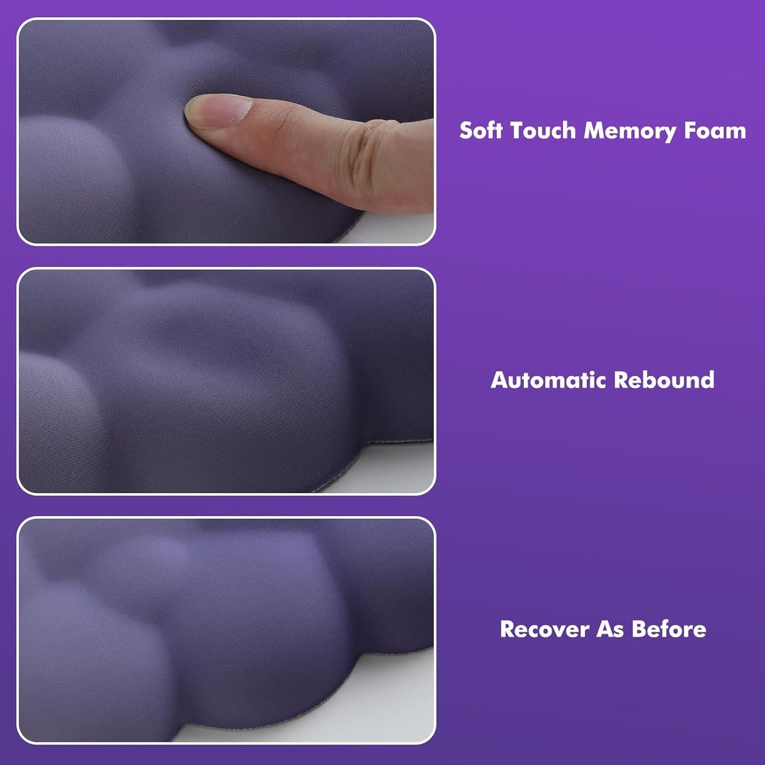 Reposamuñecas Ergonómico MoKo Nube para Teclado y Ratón