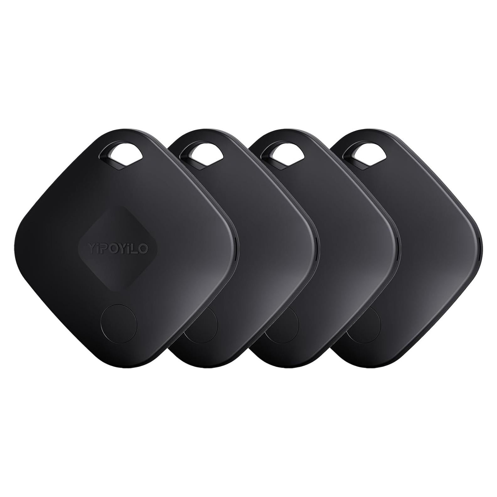 Rastreador de Llaves Yipoyilo - Paquete de 4 Negro - Android