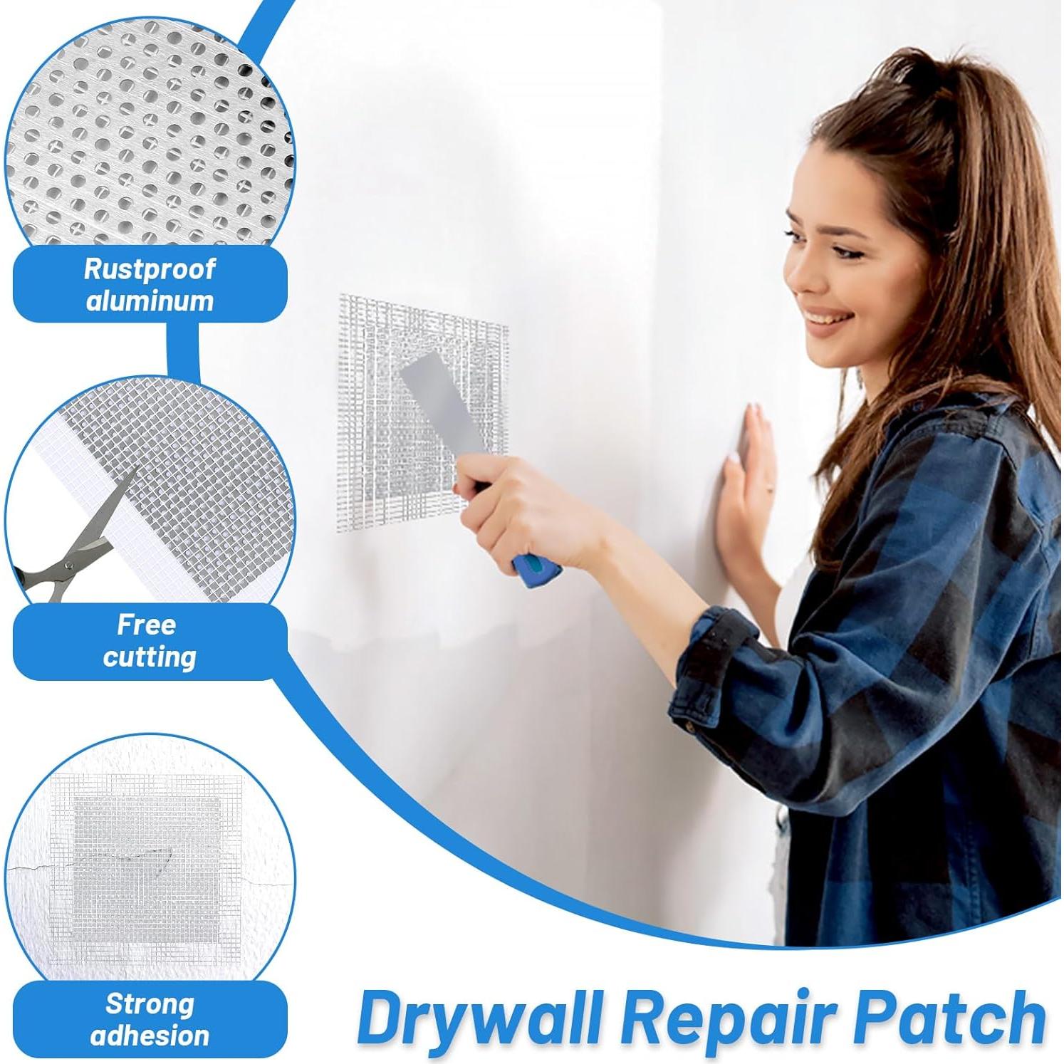 Kit de Parcheo de Pared LifeisLuck 12 PCS 4-20 cm Impermeable