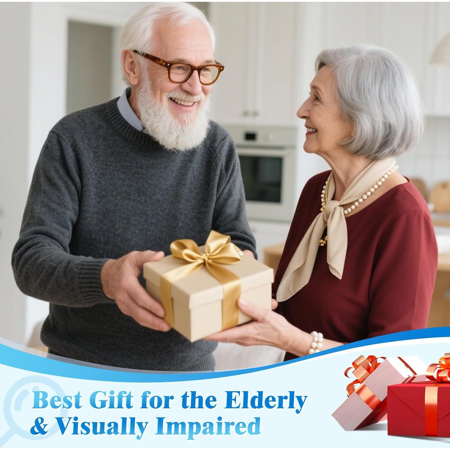 Lupa Iluminada HQGZQL 10-30X con Luz LED Ajustable