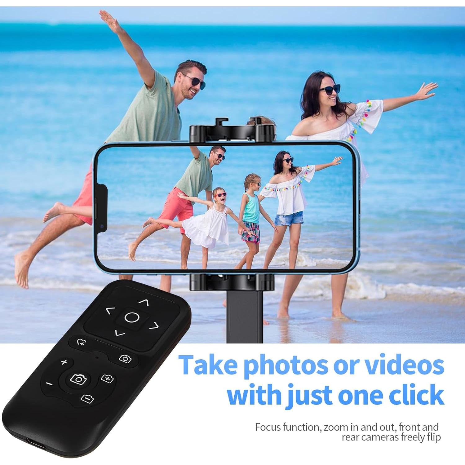 Control Remoto Inalámbrico LiDii para Cámara de Teléfono - Negro