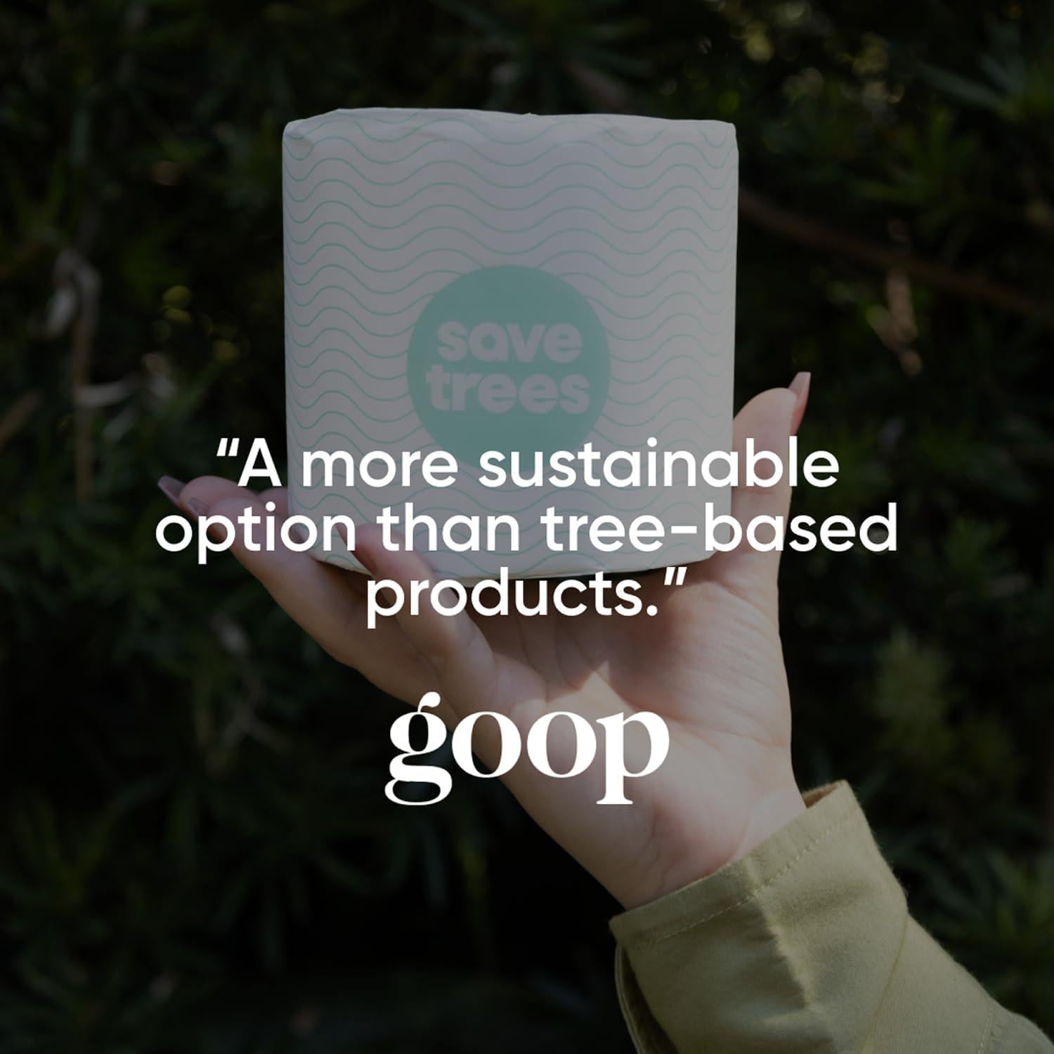 Papel Higiénico Orgánico Save Trees - 12 Rollos 3 Capas 300 Hojas