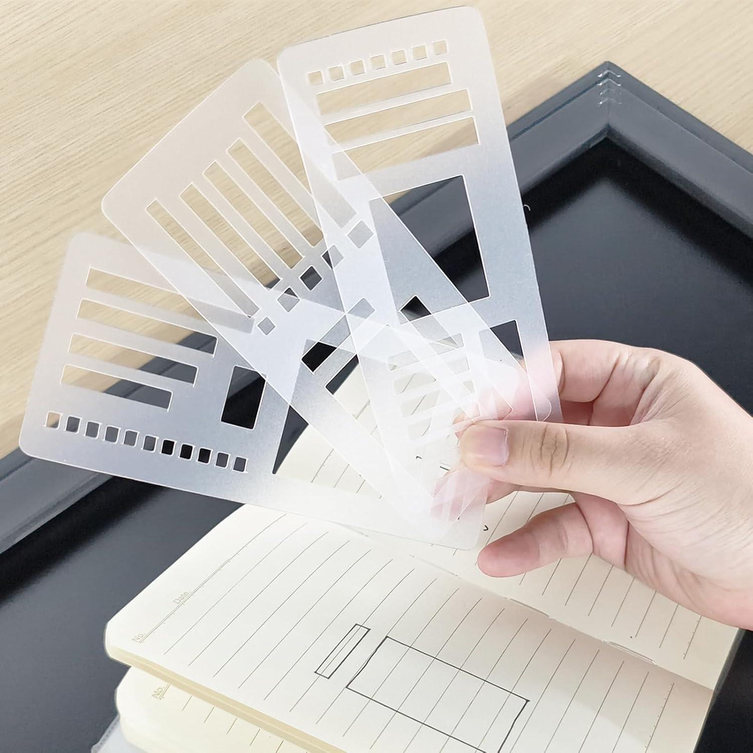 Plantilla de Registro Flexible Pricyru 13x5 cm Reutilizable