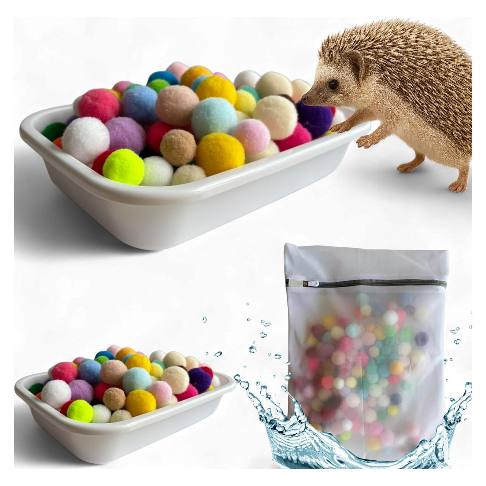 Caja de Excavación para Erizos Homedy con 120 Pompones