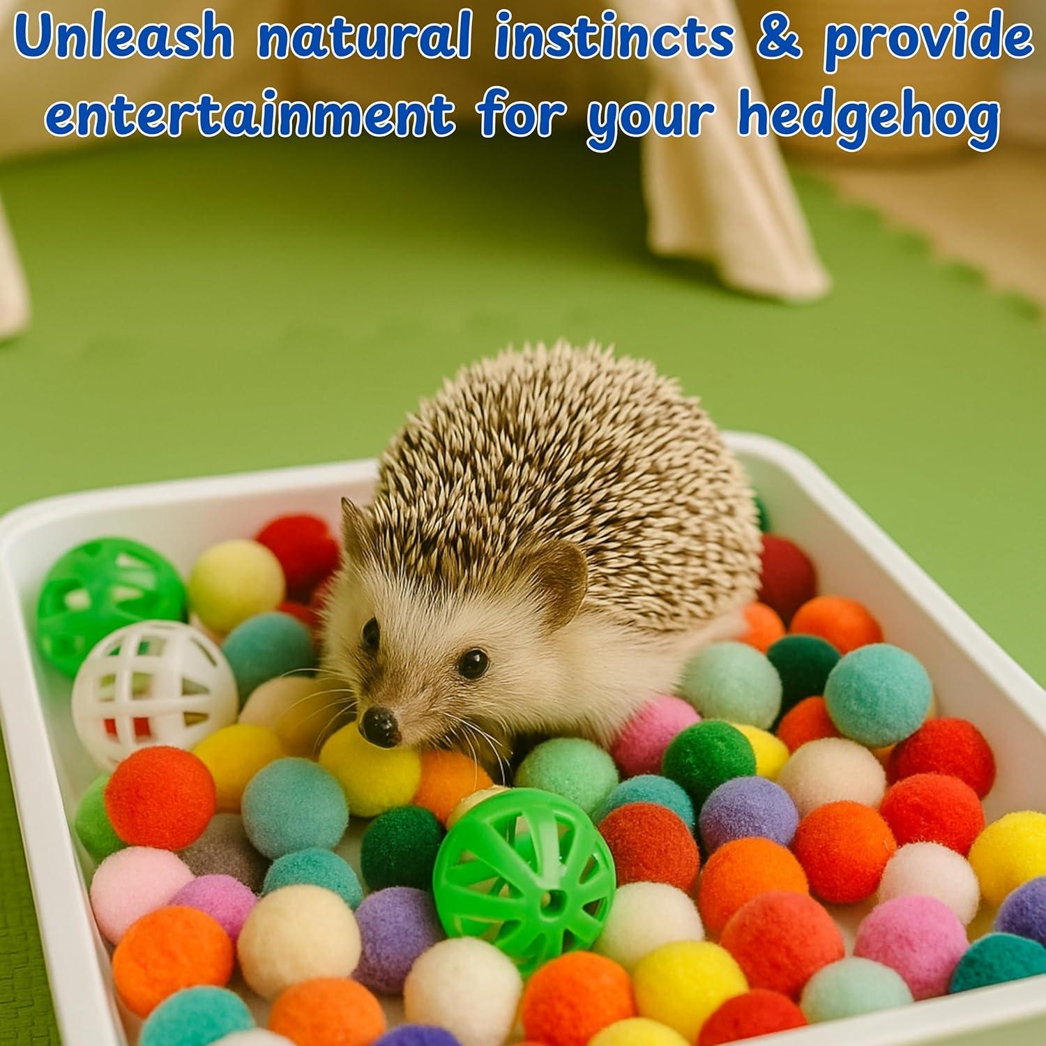 Caja de Excavación para Erizos Homedy con 120 Pompones