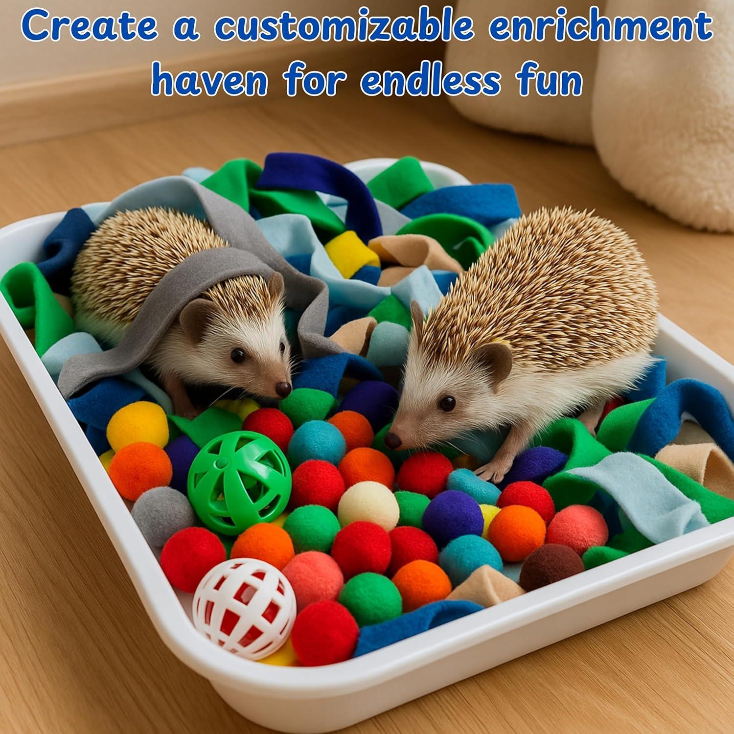 Caja de Excavación para Erizos Homedy con 120 Pompones