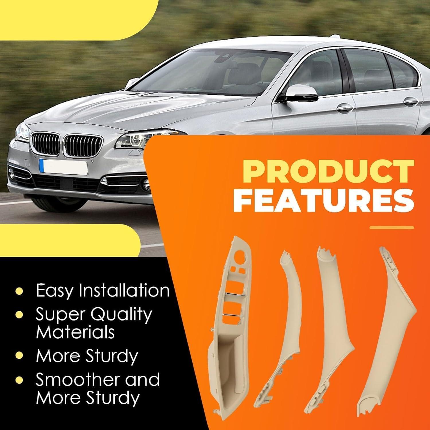 Cubierta de Mango de Tirón Interior Beige Aspaton 5 Series F10 F11