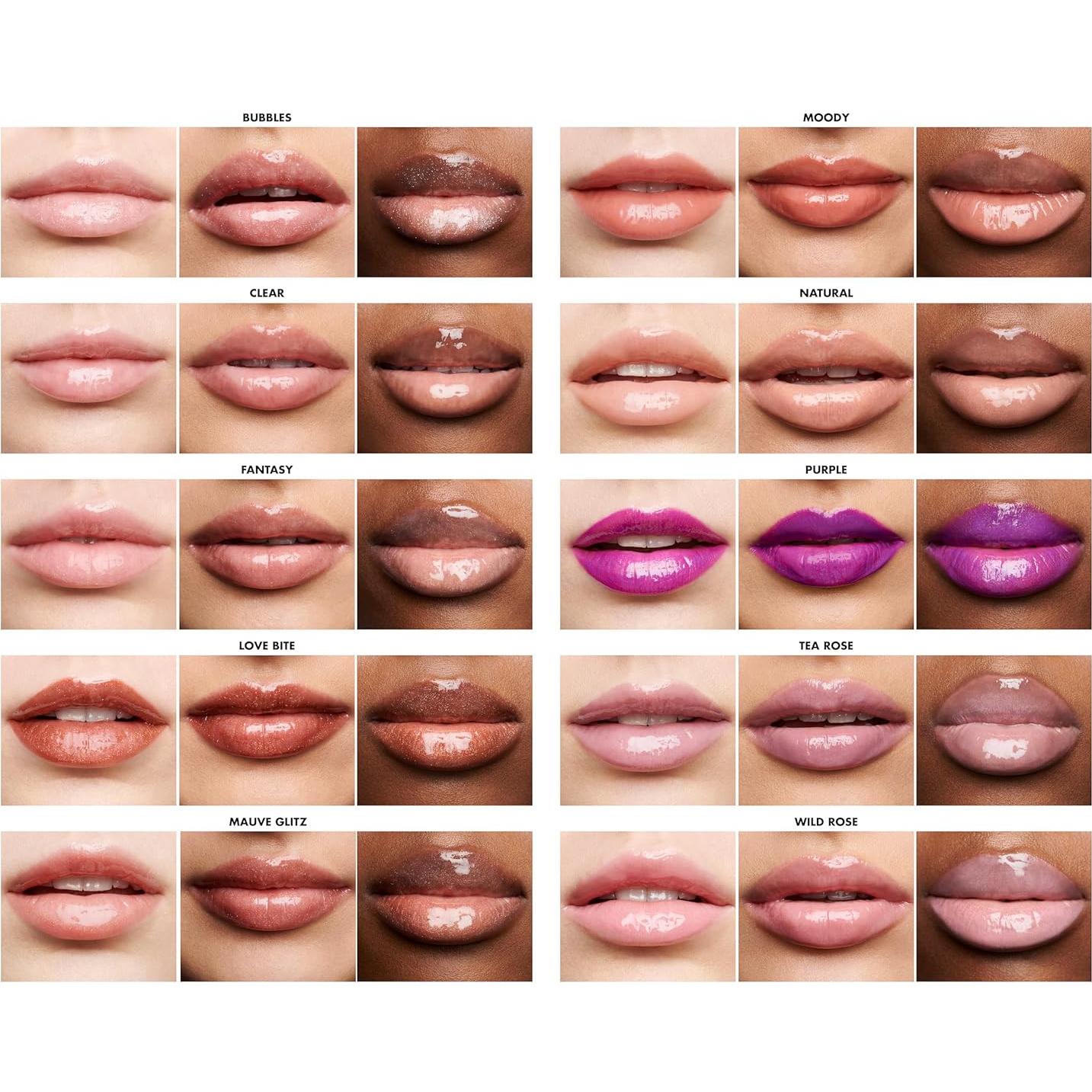 e.l.f. Lip Lacquer, Nourishing, Non-Sticky Ultra-Shine Lip Gloss With Sheer Color, Infused With Vitamins A & E, Vegan & Cruelty-Free, Black Cherry