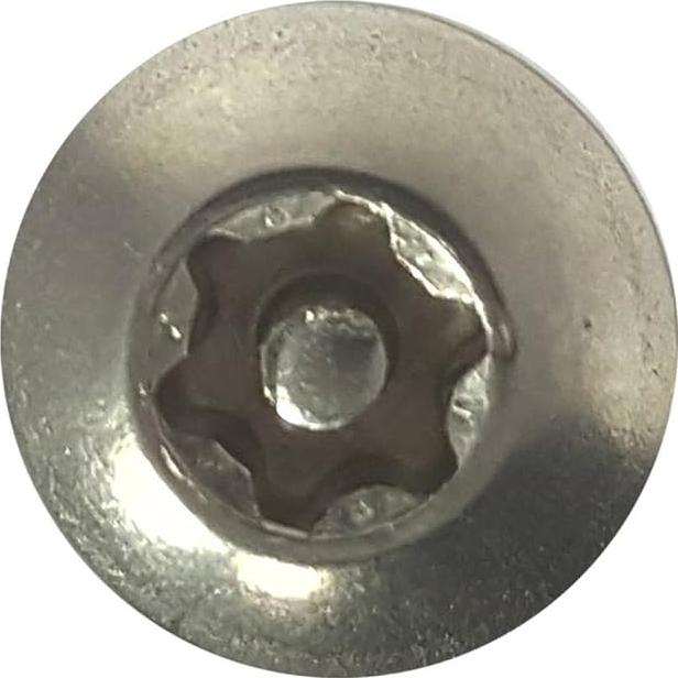 Tornillos de Seguridad Torx Fastenere #12 x 1.9 cm Acero Inoxidable 25-Pack