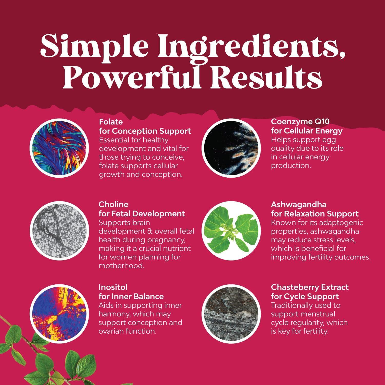 Gomitas de Fertilidad Natures Craft 30 Porciones Veganas