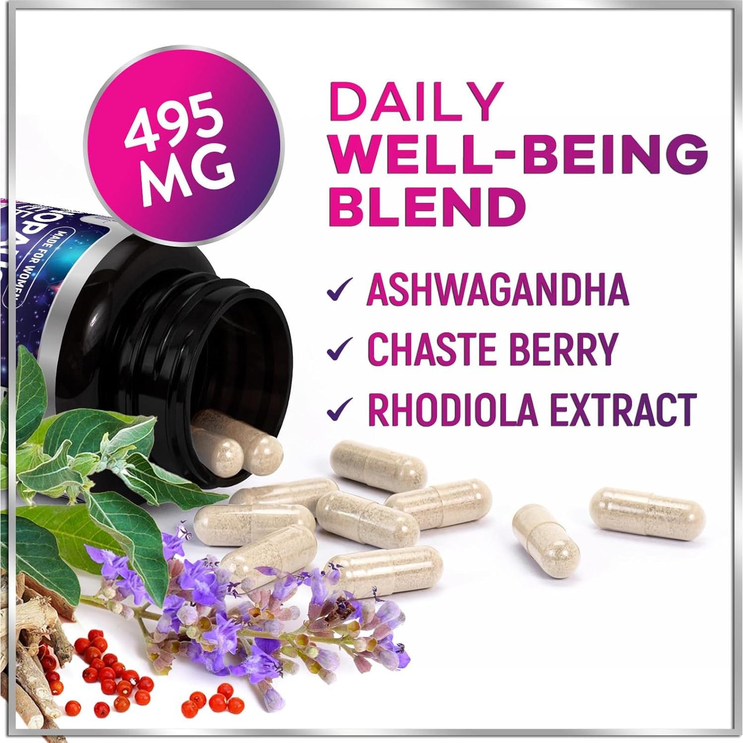 Suplemento Menopausia Hola Hermosa 60 Cápsulas Probioticos