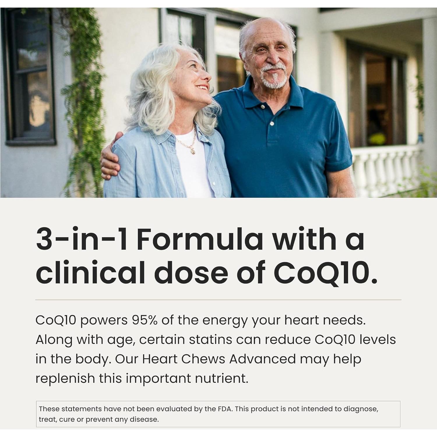 Chicles Avanzados para el Corazón humanN - 60 Unidades con CoQ10