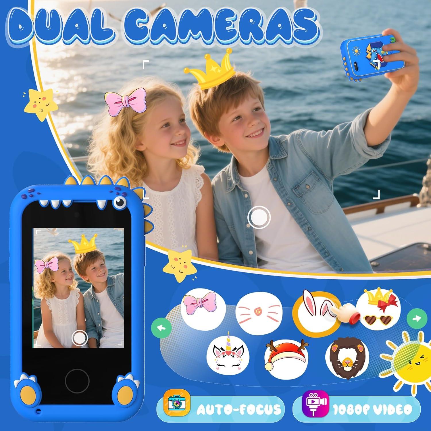 Teléfono Inteligente Juguete SnowCinda 2.8" Pantalla Táctil