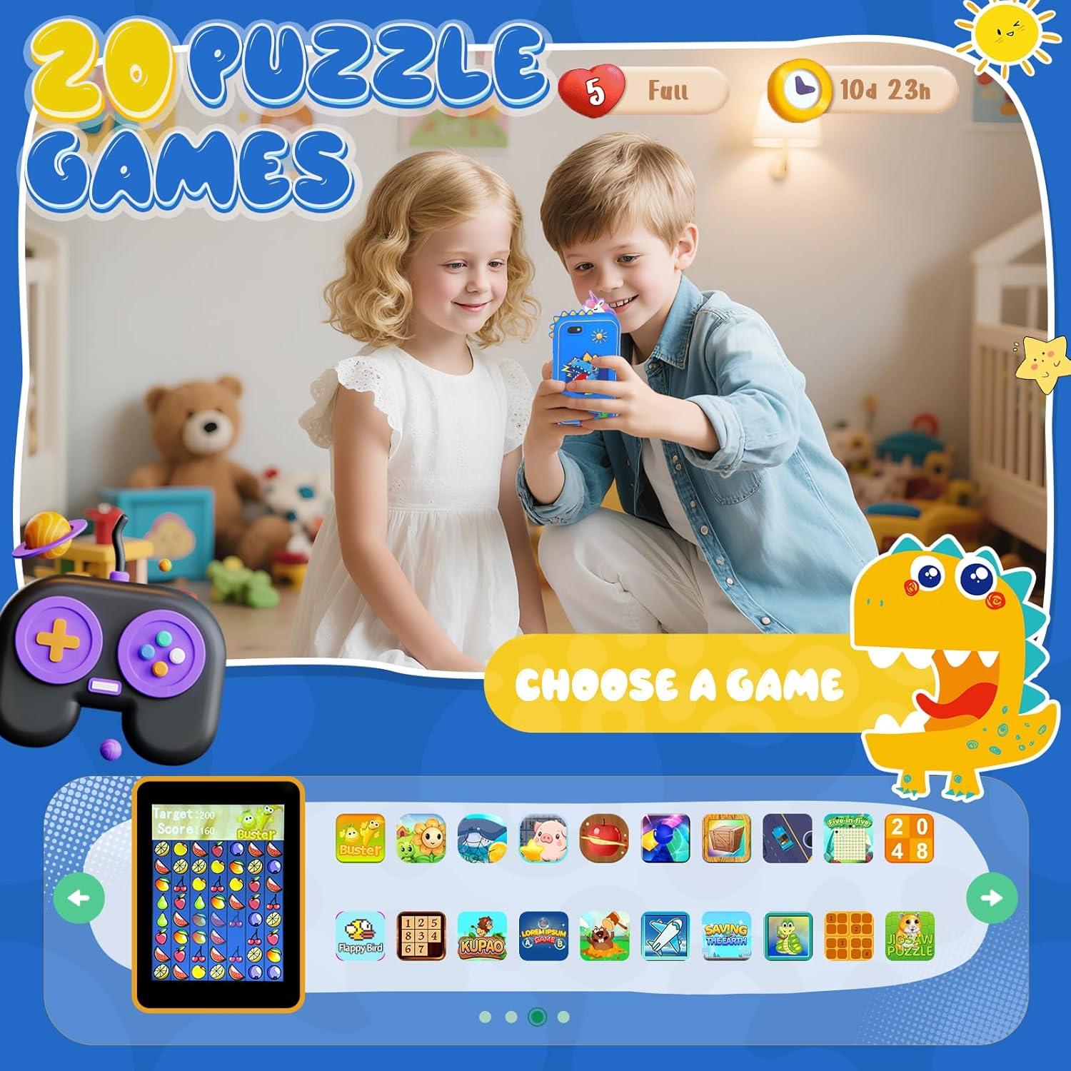 Teléfono Inteligente Juguete SnowCinda 2.8" Pantalla Táctil