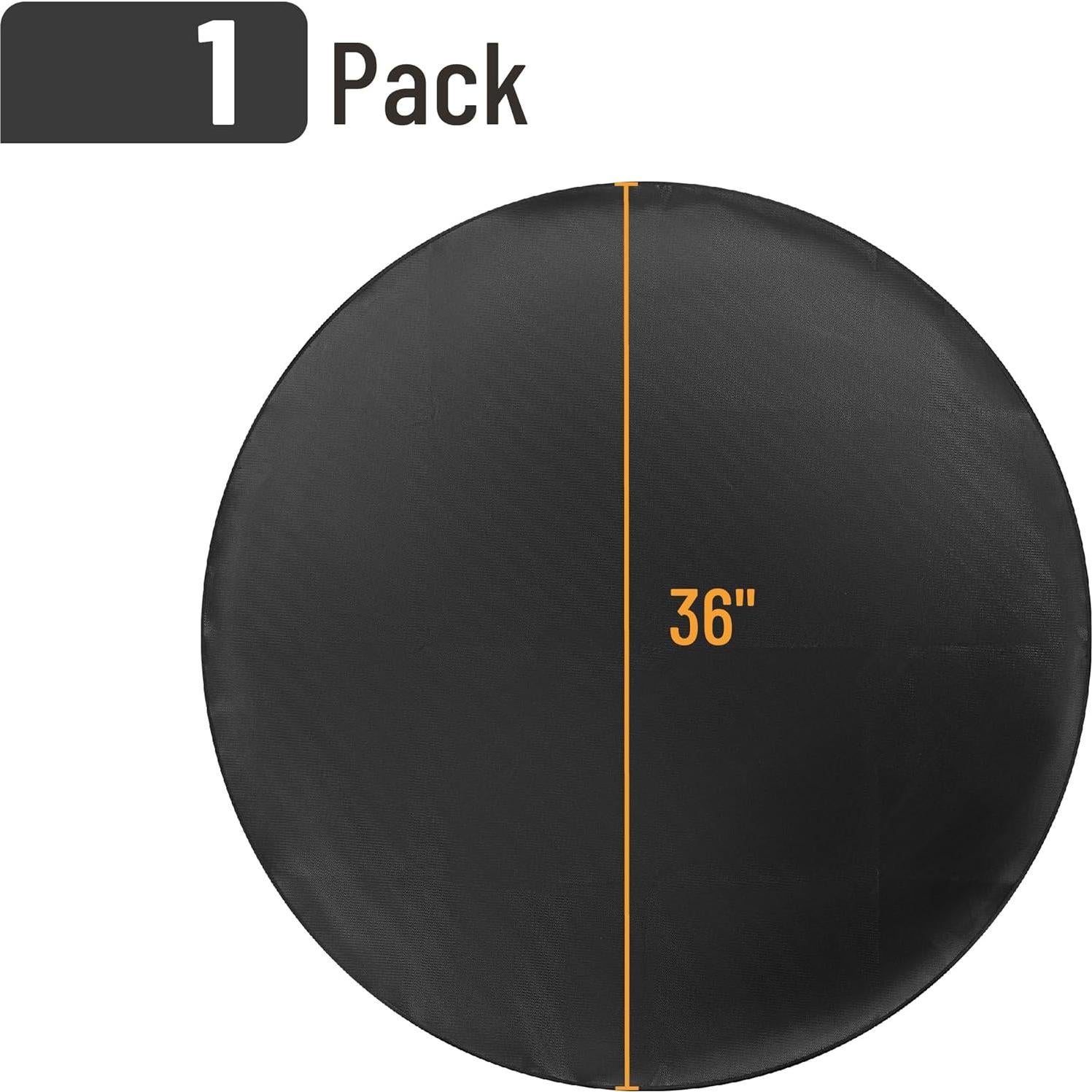 Alfombrilla Redonda Ignífuga UNCO 91.44 cm Impermeable