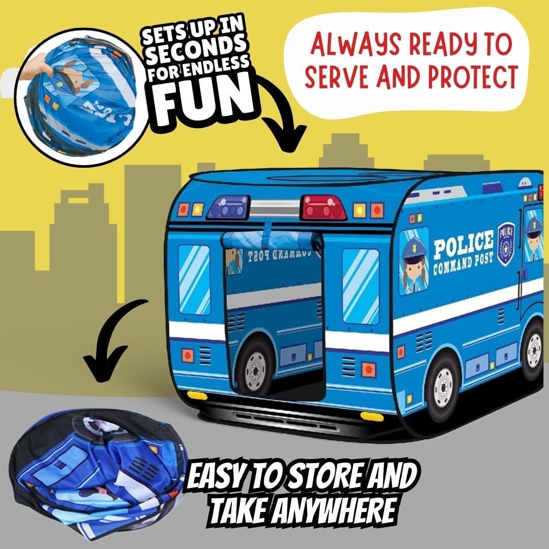 Tienda de Juego Plegable Liberty Imports Coche de Policía